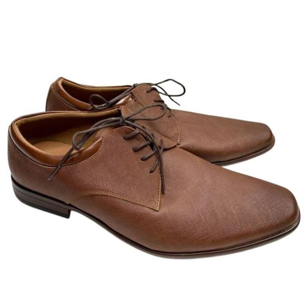 ALDO Derby Mens Size‎ 9.5 Brown Barrie Lace Up Dress Shoes NEW